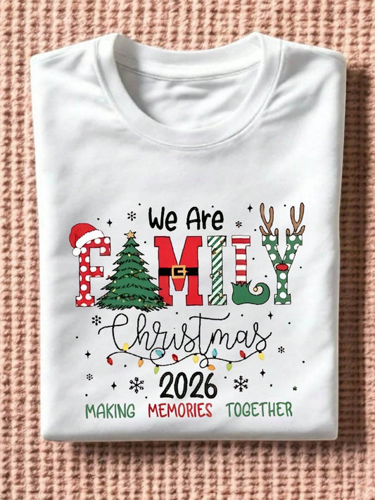 2026 Christmas Crew Family T-Shirt