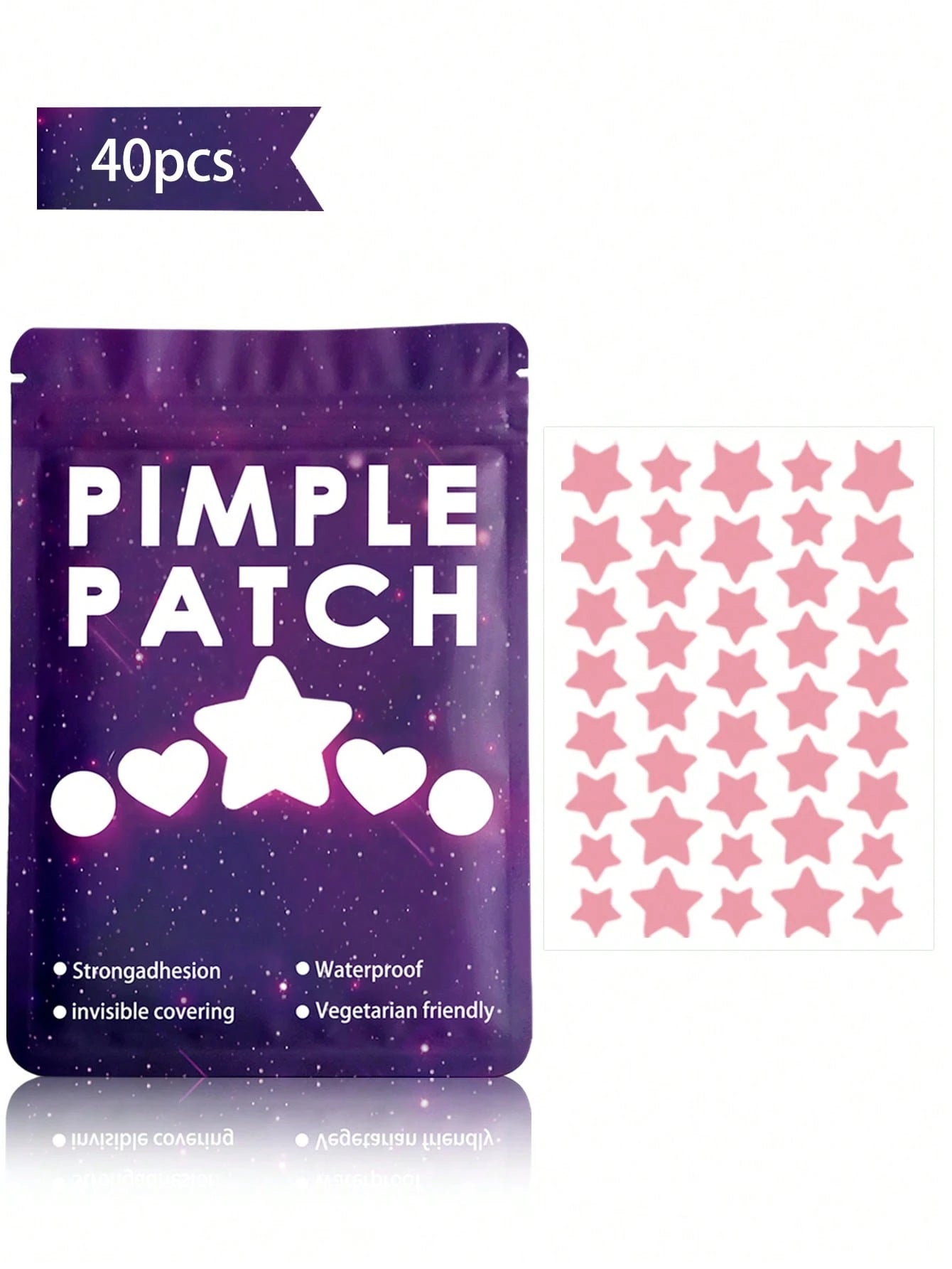 Colorful Star Face Sticker Set