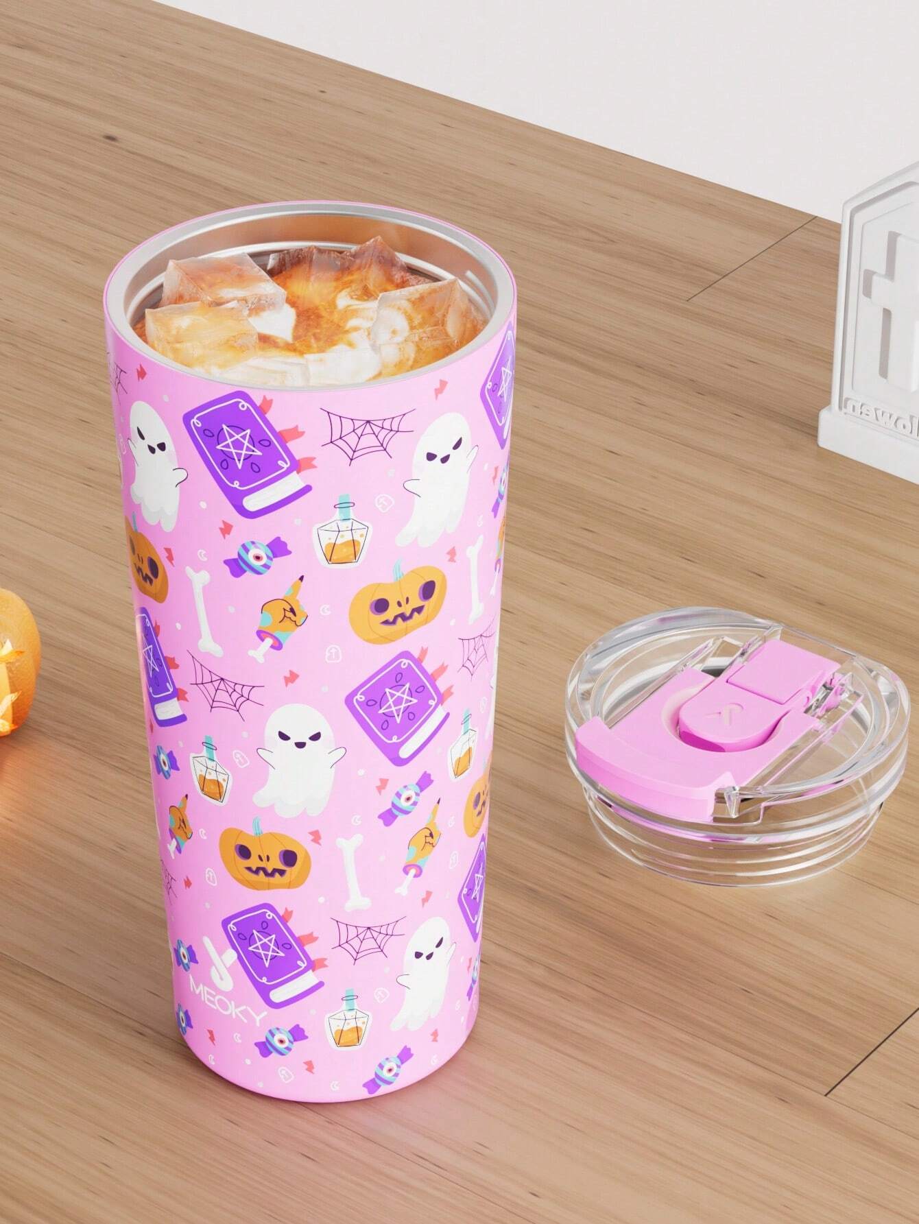 Meoky 24oz Insulated Coffee Mug