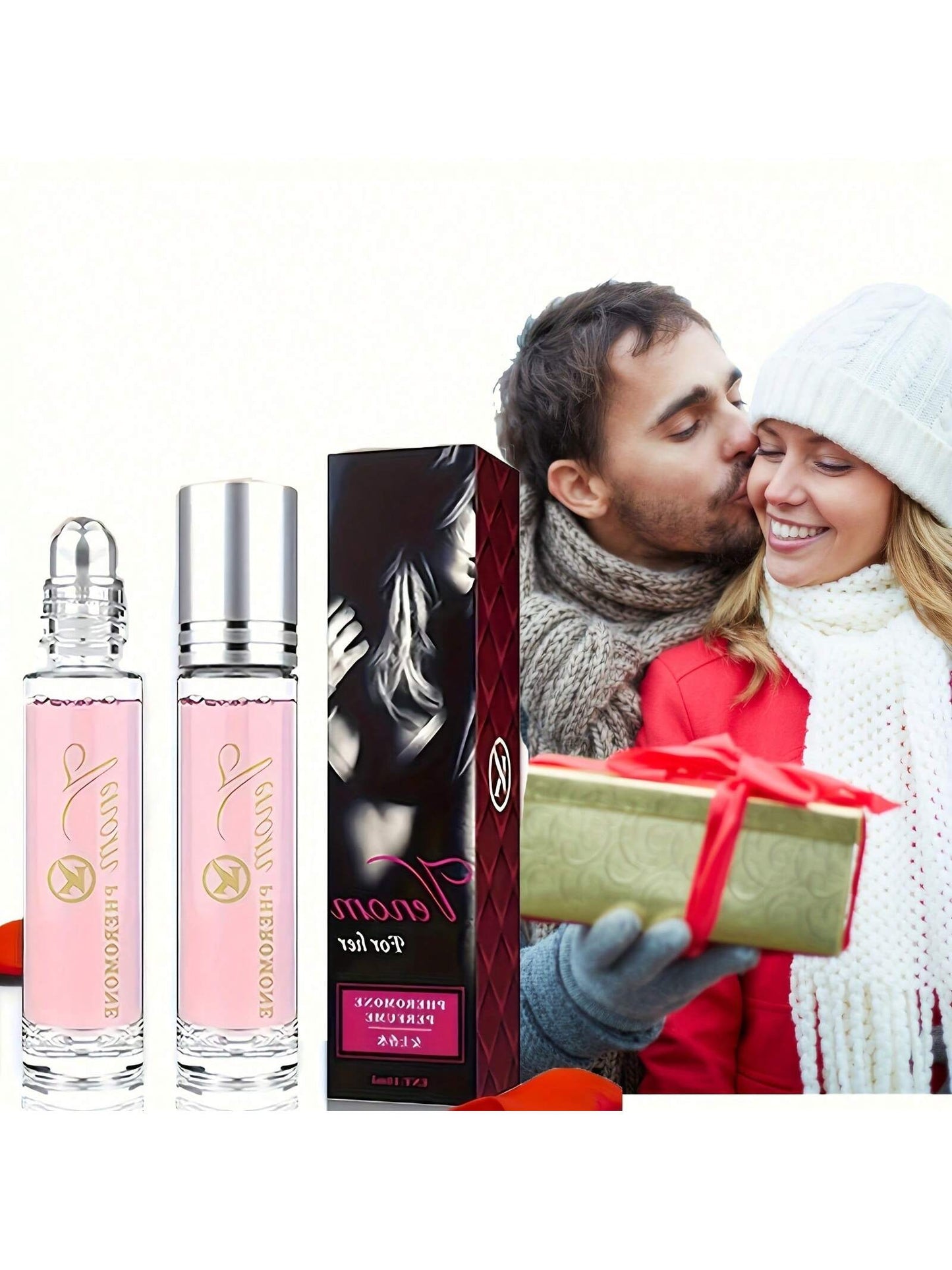 Women’s Pheromone Perfume Roll-On Set