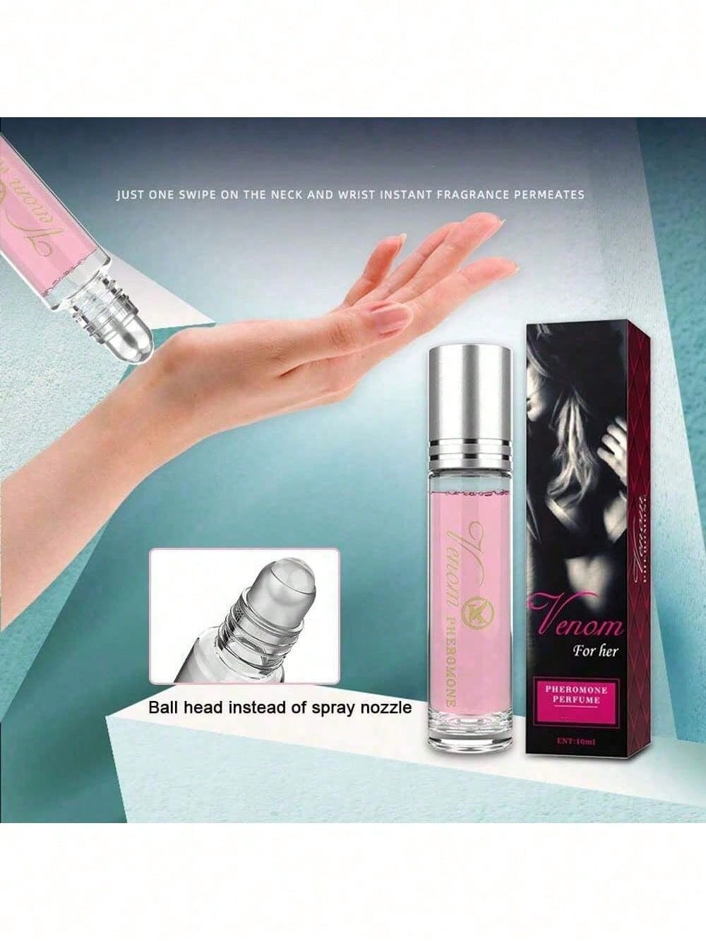Women’s Pheromone Perfume Roll-On Set