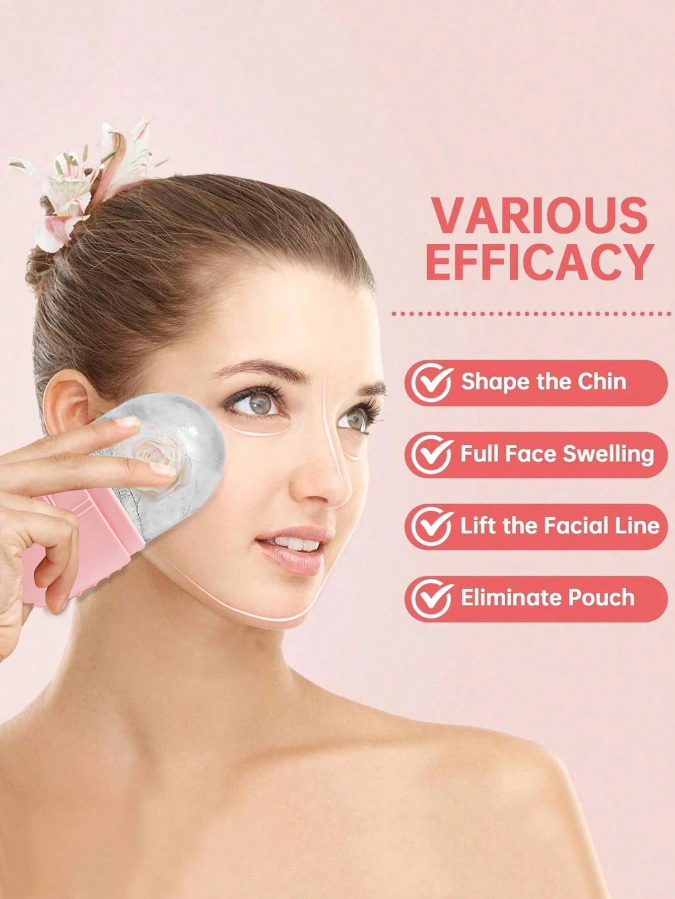 Ice Facial Roller Skincare Set