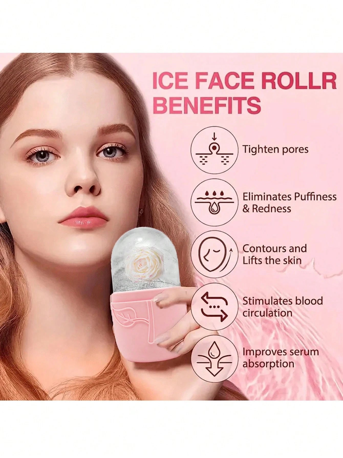Ice Facial Roller Skincare Set