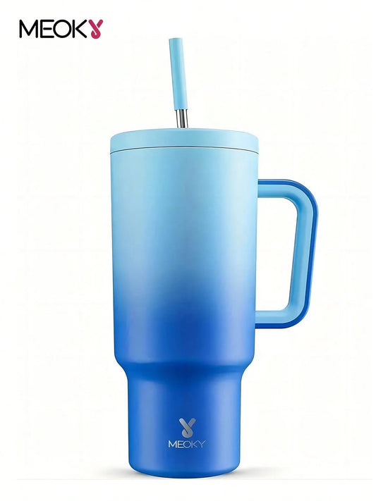 Meoky 40oz Blue Gradient Tumbler