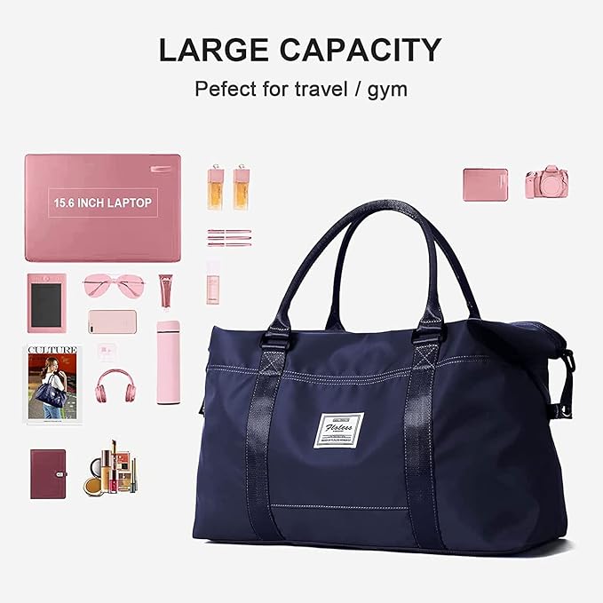Dark Blue Women’s Travel Duffle