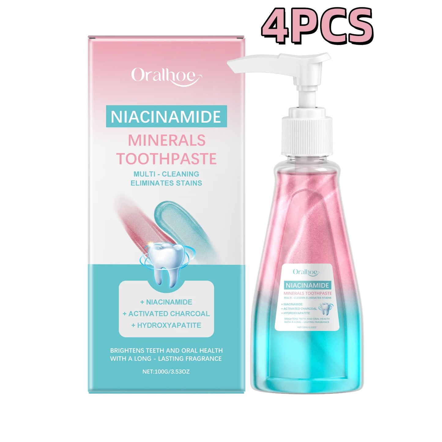 Oralhoe Niacinamide Whitening Toothpaste