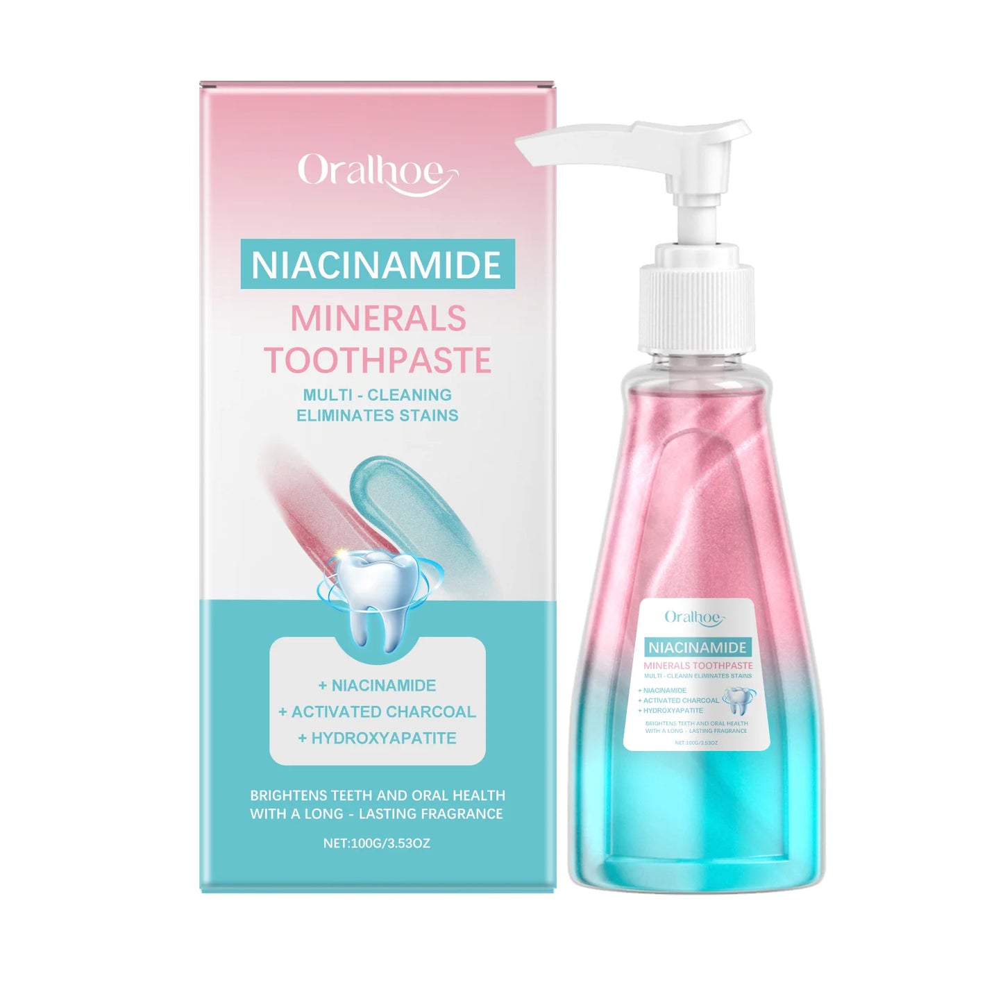 Oralhoe Niacinamide Whitening Toothpaste
