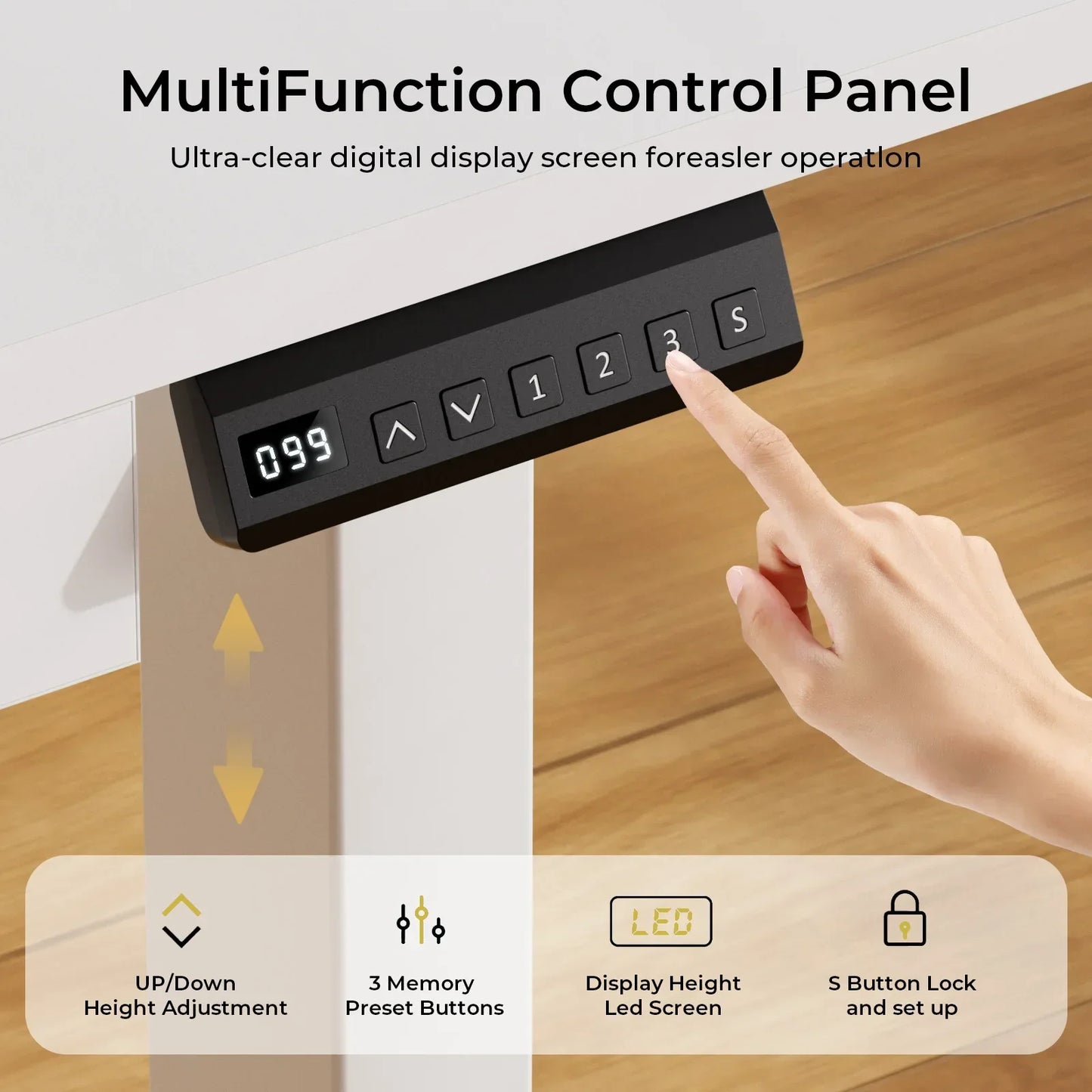 Electric Height Adjustable Desk