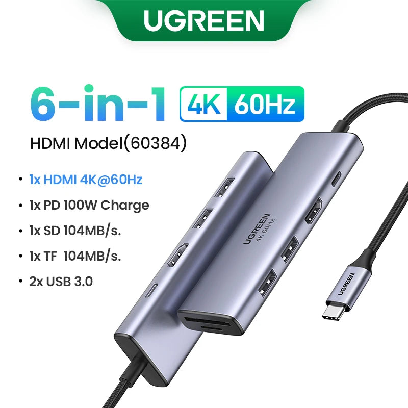 UGREEN 5-in-1 USB-C Hub