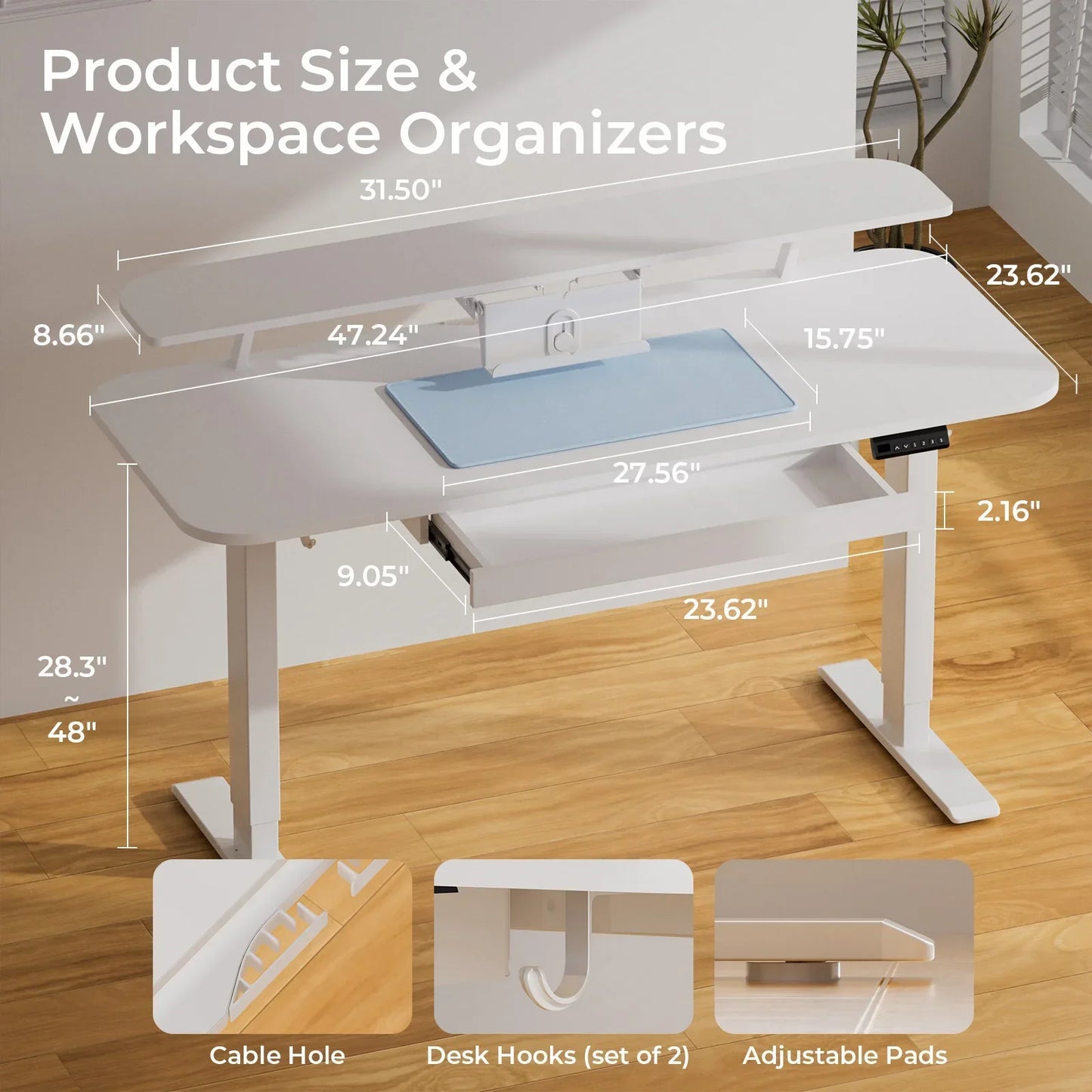 Electric Height Adjustable Desk
