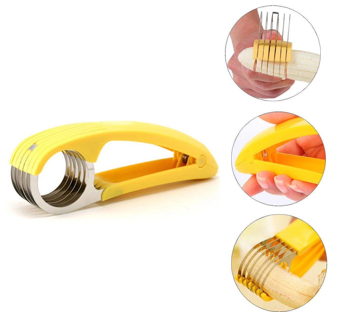 Stainless Steel Banana Slicer Knife