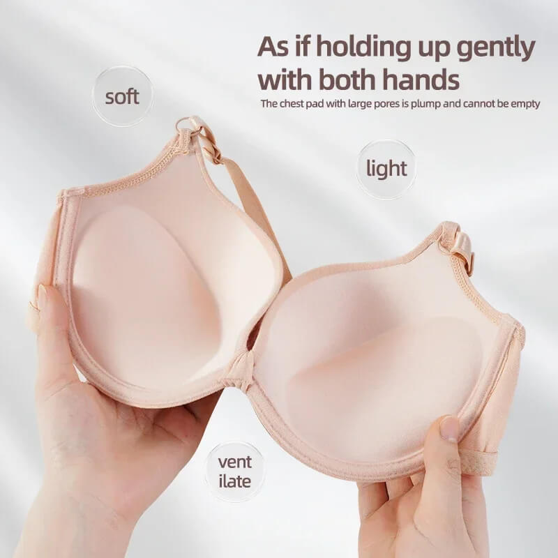 Crystal Push-Up Bra – Elegant Lift for Sizes 38 to 48