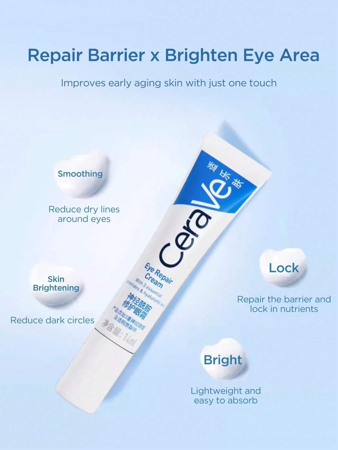 CeraVe Hydrating Niacinamide Eye Cream