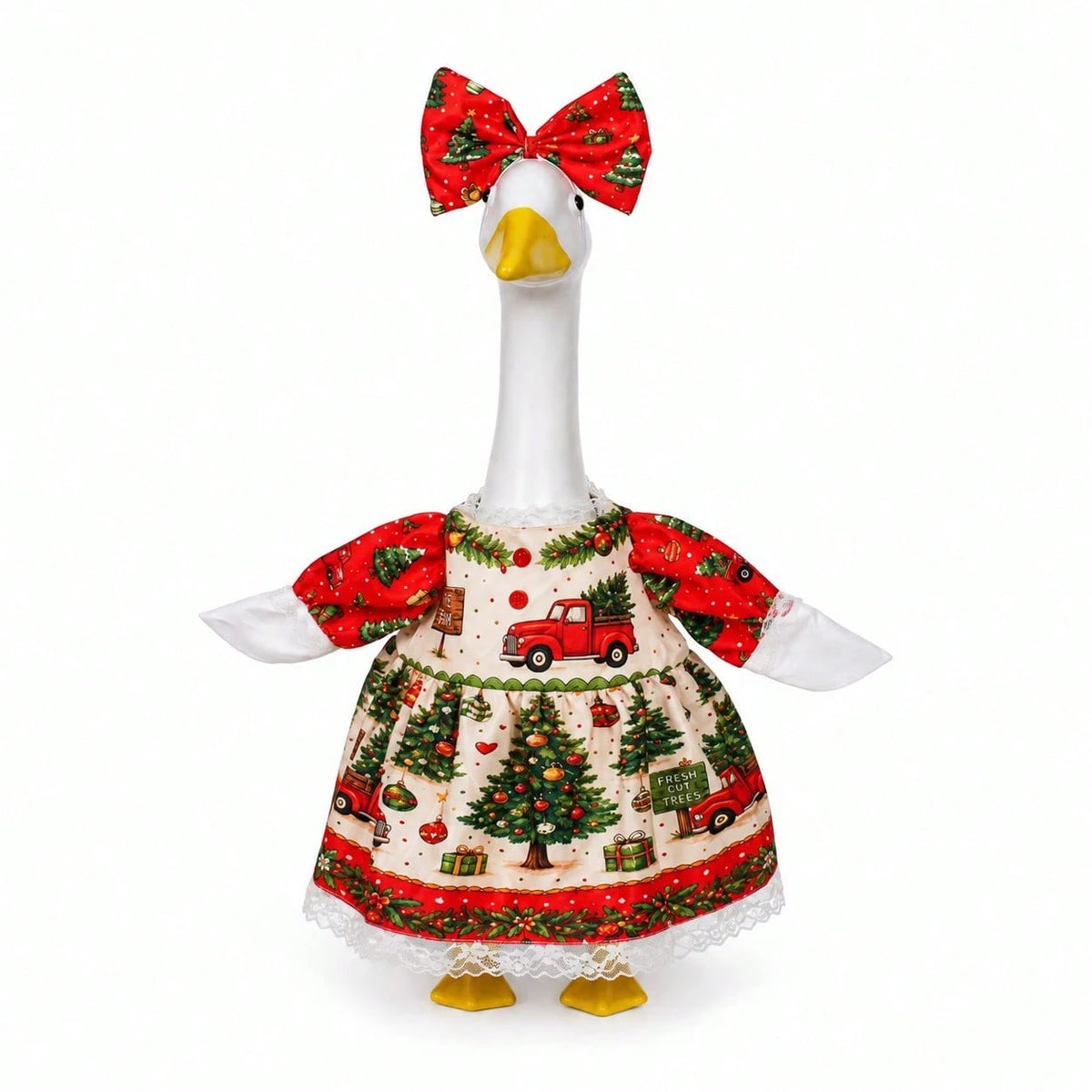 Christmas Goose Porch Outfit Set