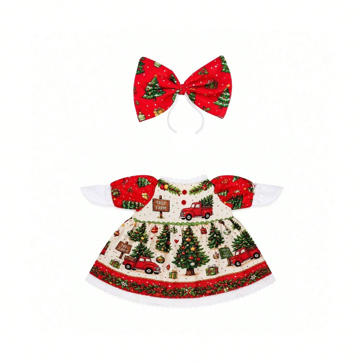 Christmas Goose Porch Outfit Set
