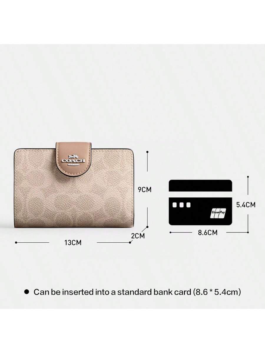 Coach Medium Corner Zip Wallet