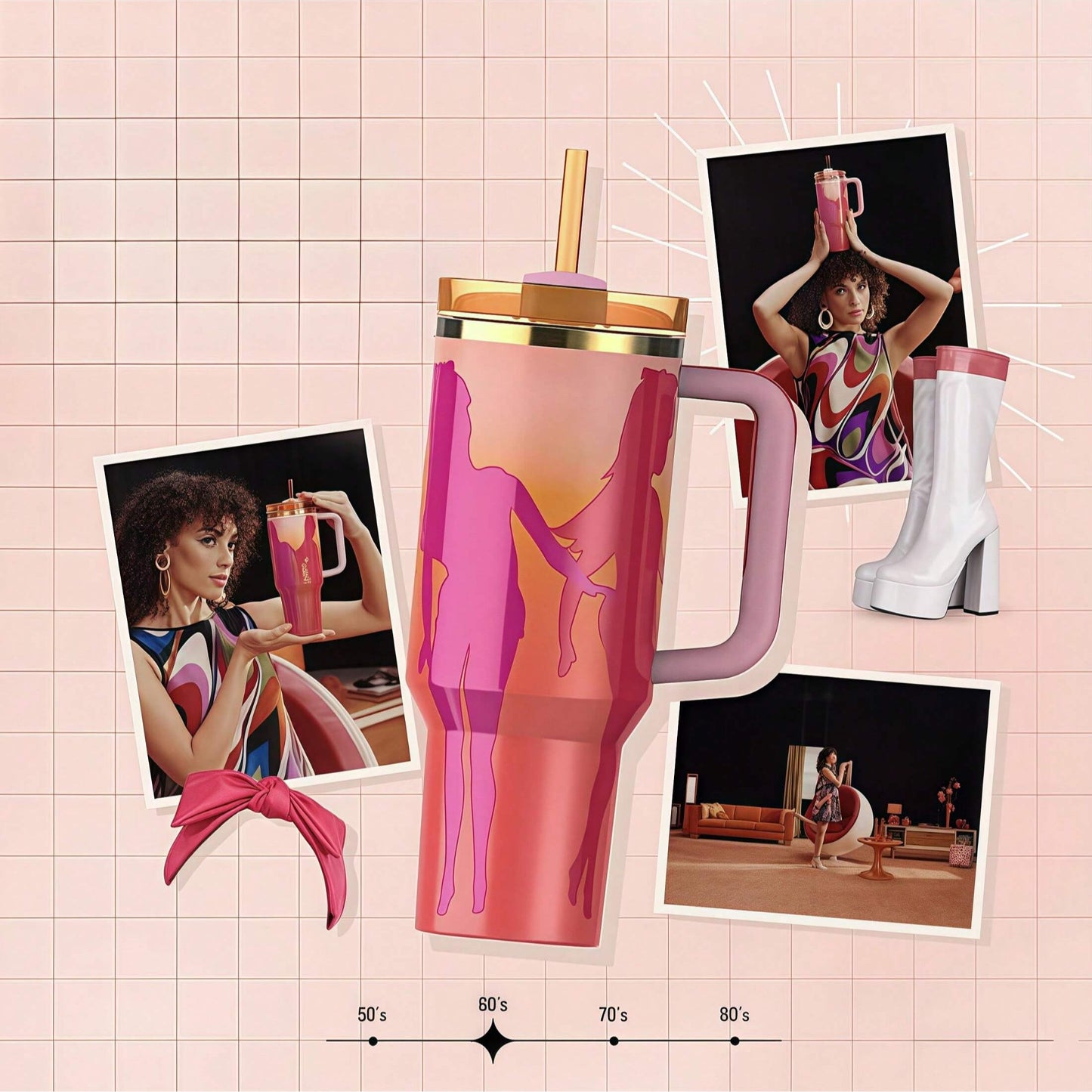 Stanley-Compatible Insulated Tumbler 40oz