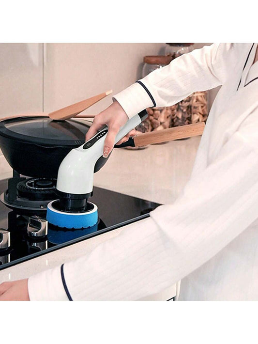 Powerful Cordless Electric Spin Scrubber