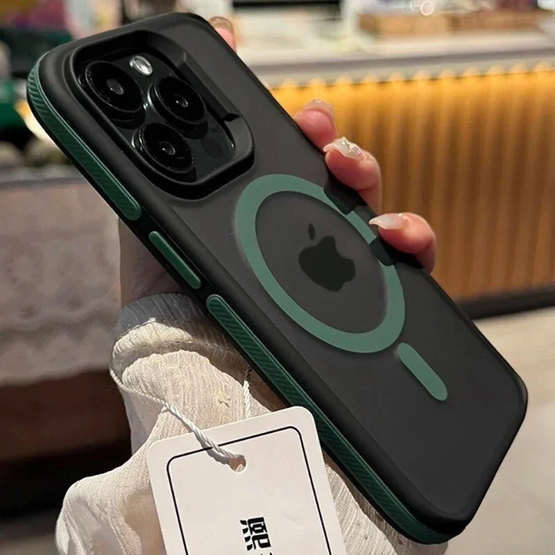 Magnetic iPhone Case Hard Cover