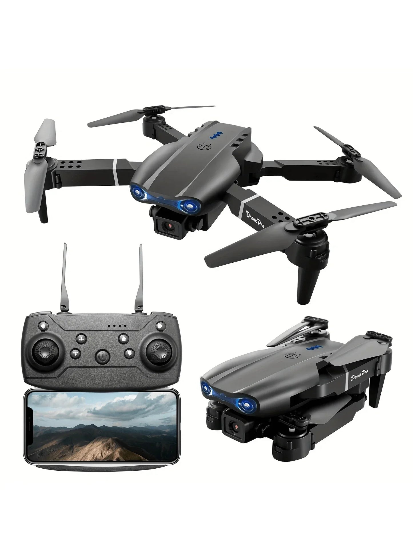 E99 Foldable Obstacle Avoidance Drone