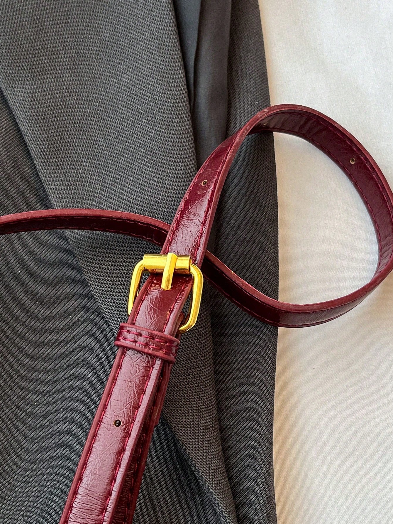 Elegant PU Leather Square Bag