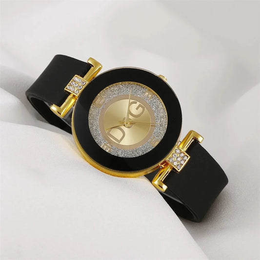 Minimalist Women’s Quartz Silicone Watch