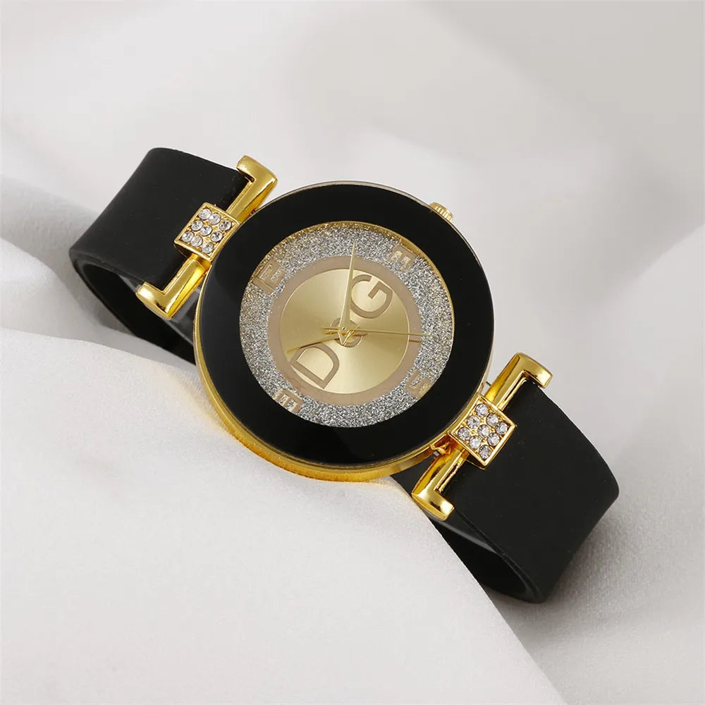 Minimalist Women’s Quartz Silicone Watch