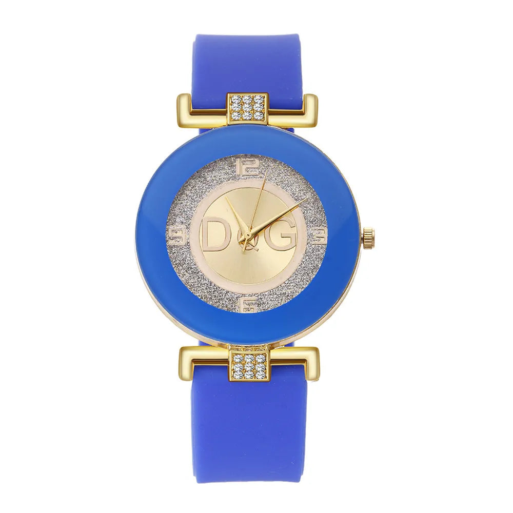 Minimalist Women’s Quartz Silicone Watch