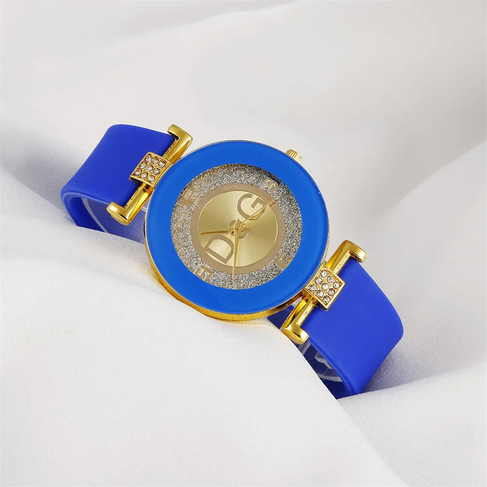 Minimalist Women’s Quartz Silicone Watch
