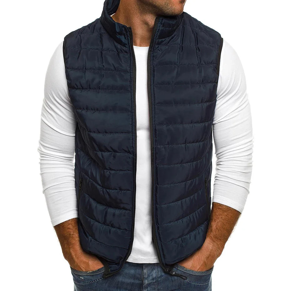 Aiwetin Men’s Cotton-Padded Vest