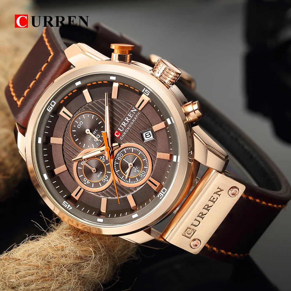 CURREN Luxury Chronograph Men’s Watch