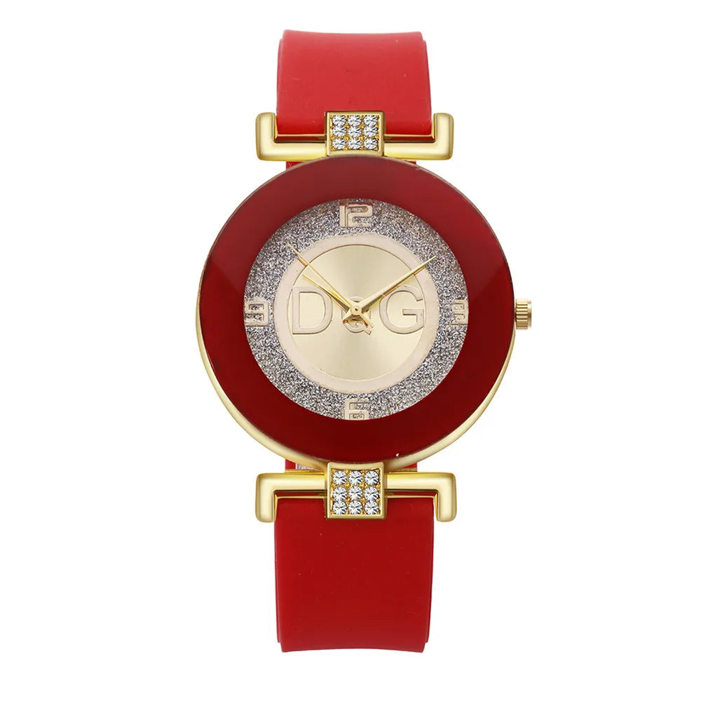 Minimalist Women’s Quartz Silicone Watch