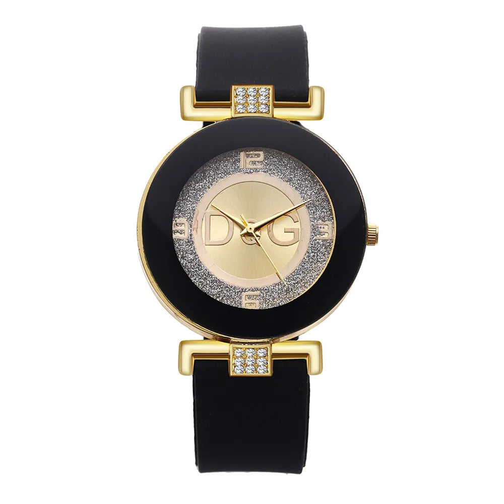 Minimalist Women’s Quartz Silicone Watch