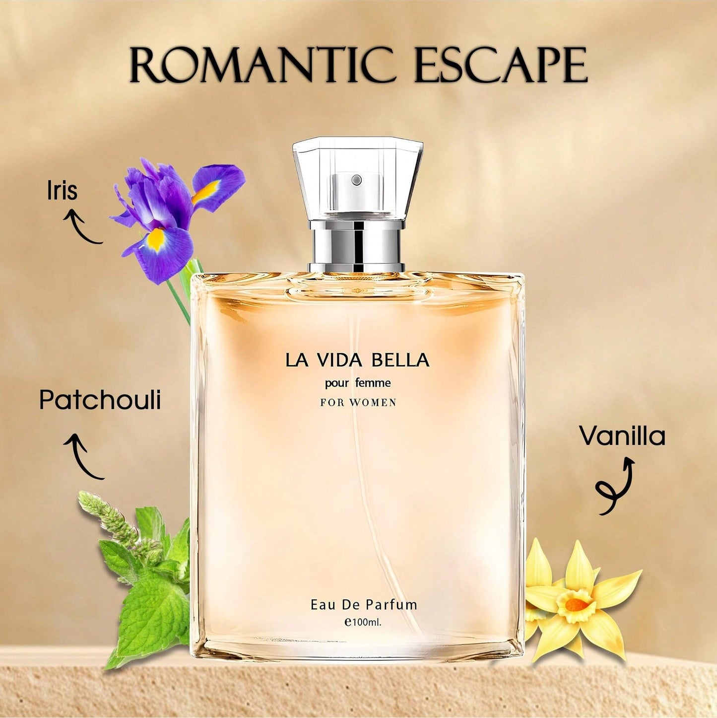 La Vida Bella Women Casual Perfume 3.4 oz
