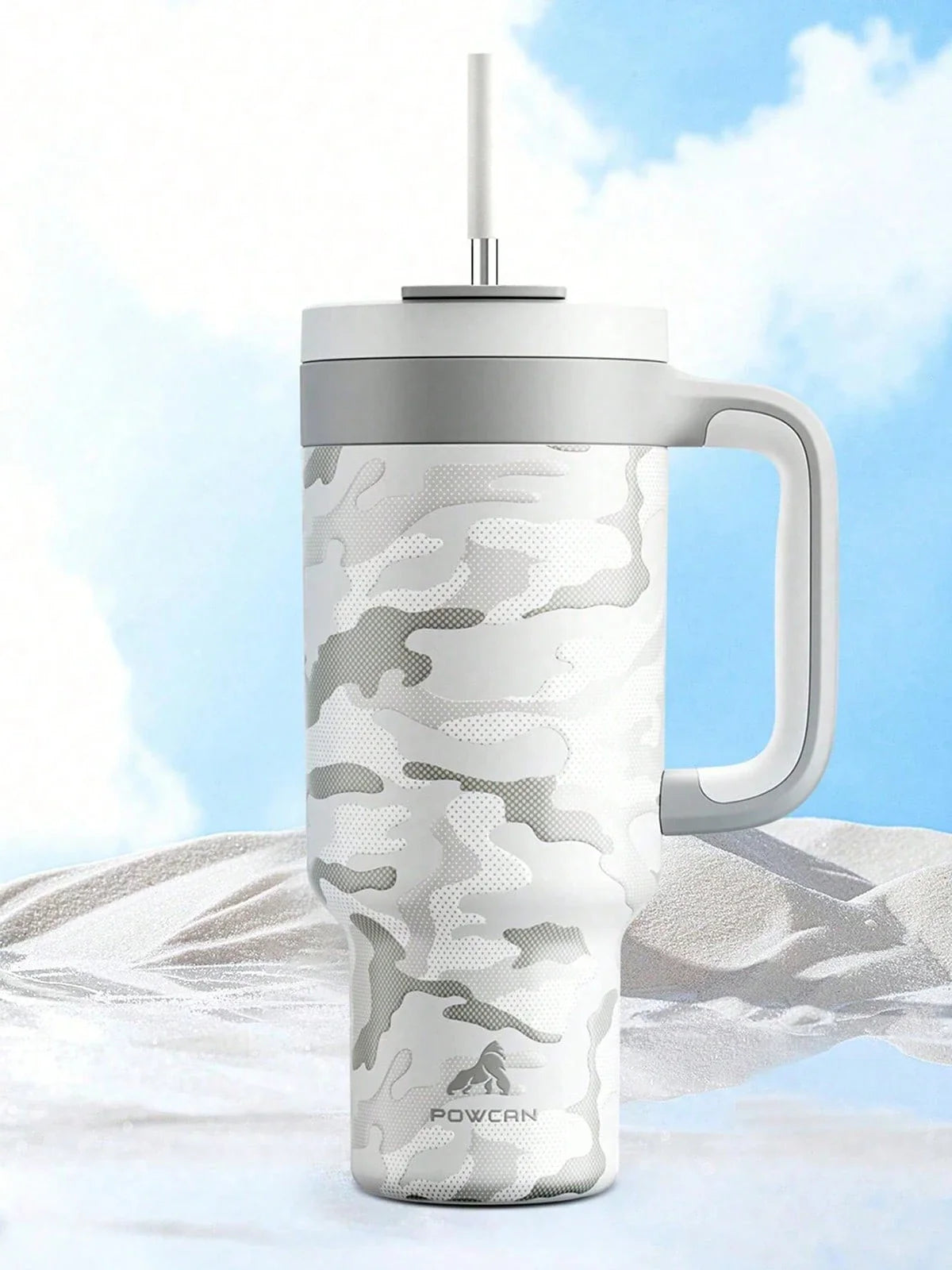 Meoky 40oz Camo Tumbler