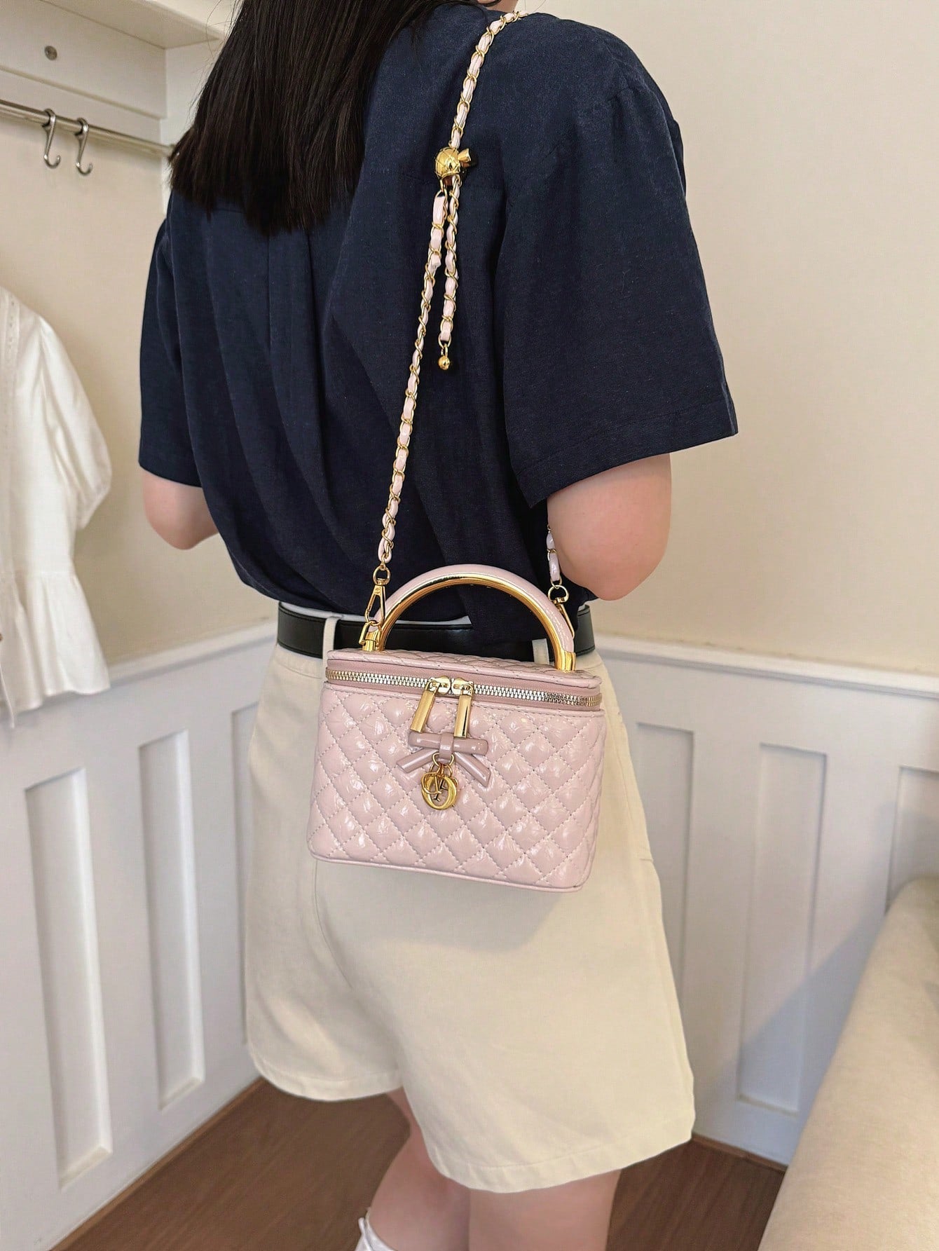 Minimalist Handheld Crossbody Box Bag