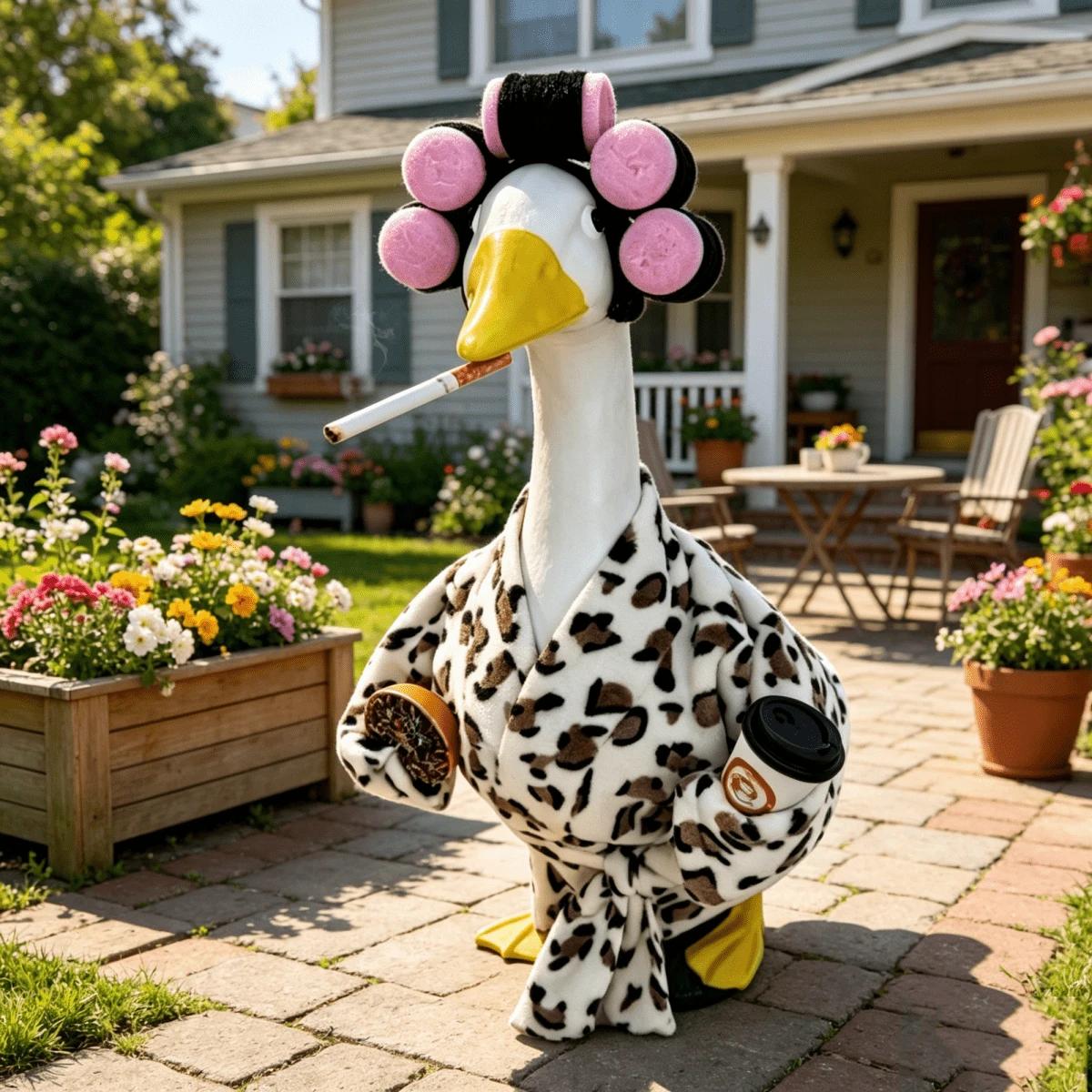 Old Lady Goose Outfit Set