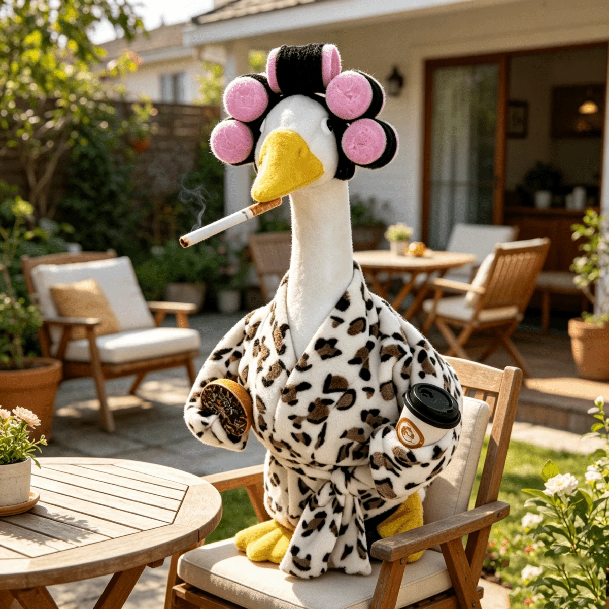 Old Lady Goose Outfit Set