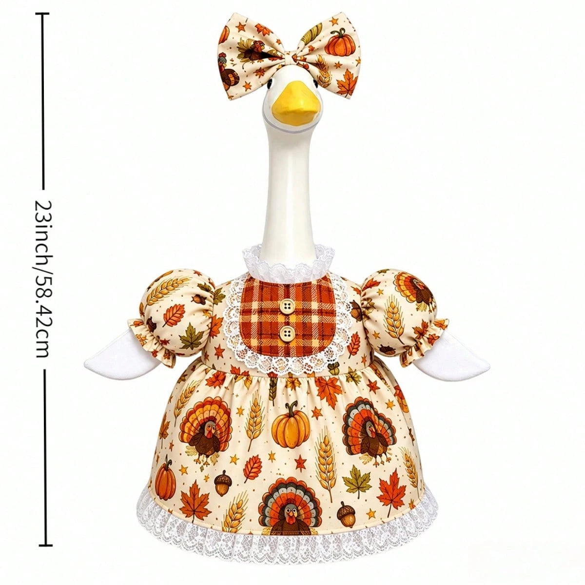 Thanksgiving Goose Pumpkin Outfit Set
