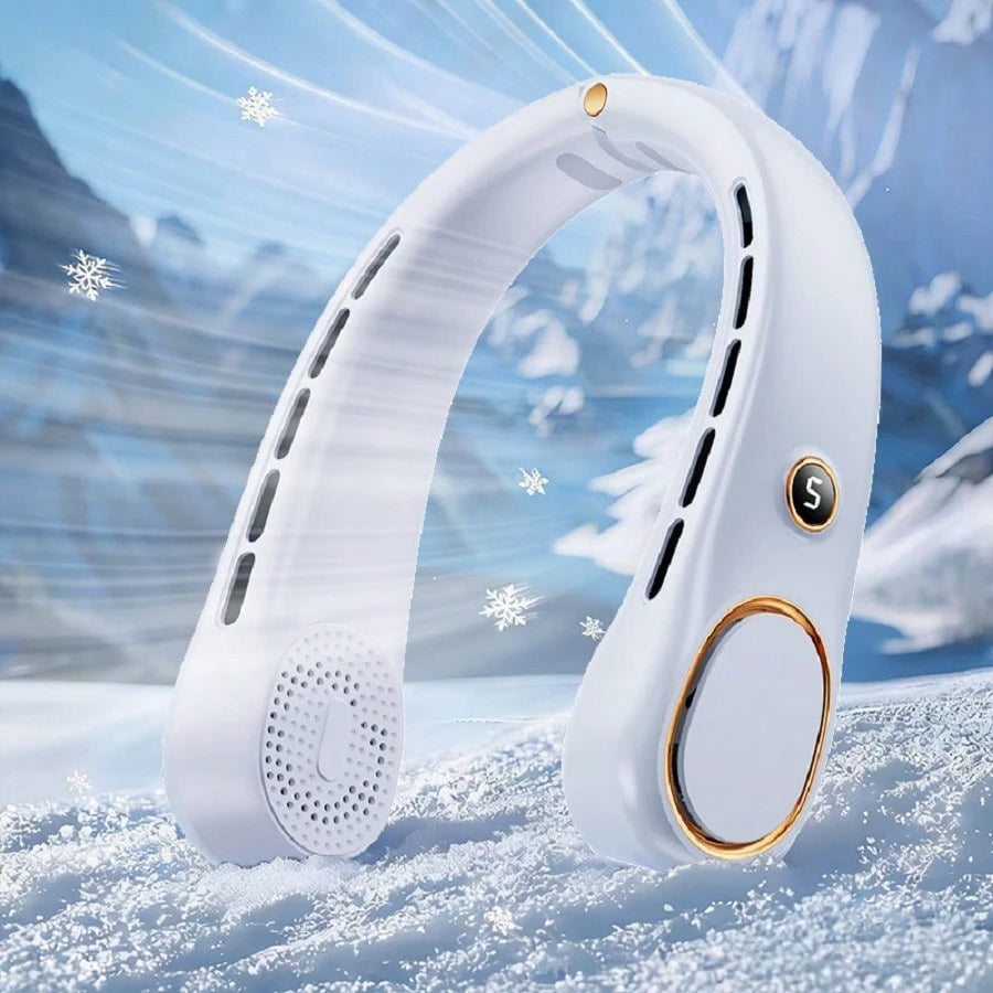 Portable Bladeless Rechargeable Neck Fan
