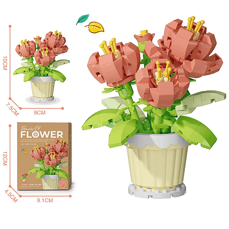 DIY Eternal Flower Building Blocks