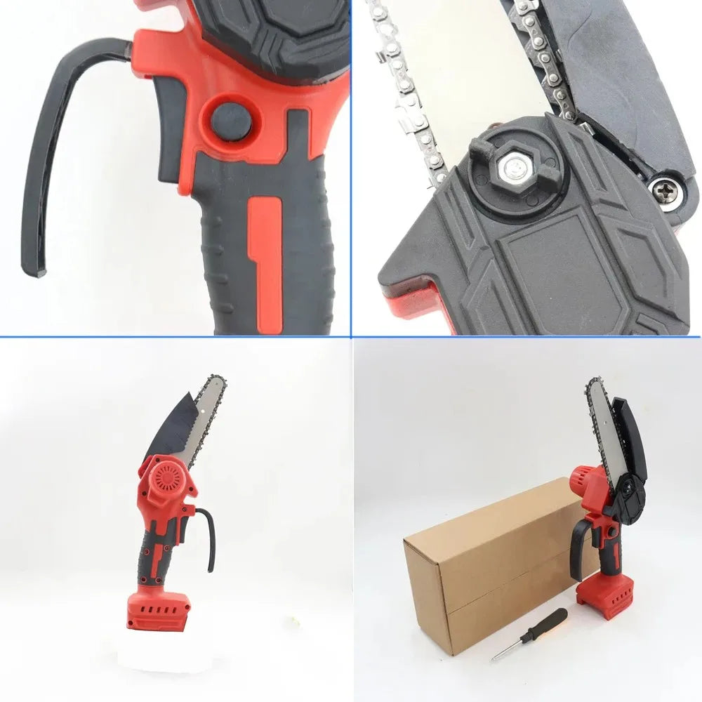 Mini Cordless Electric Chainsaw Tool