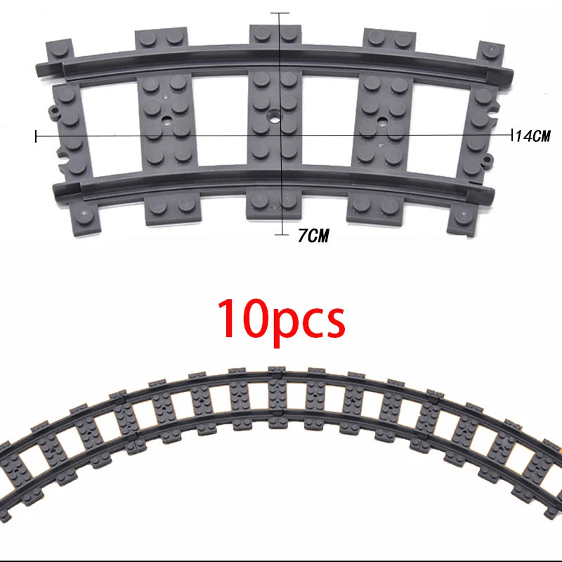 City Train Station Building Blocks