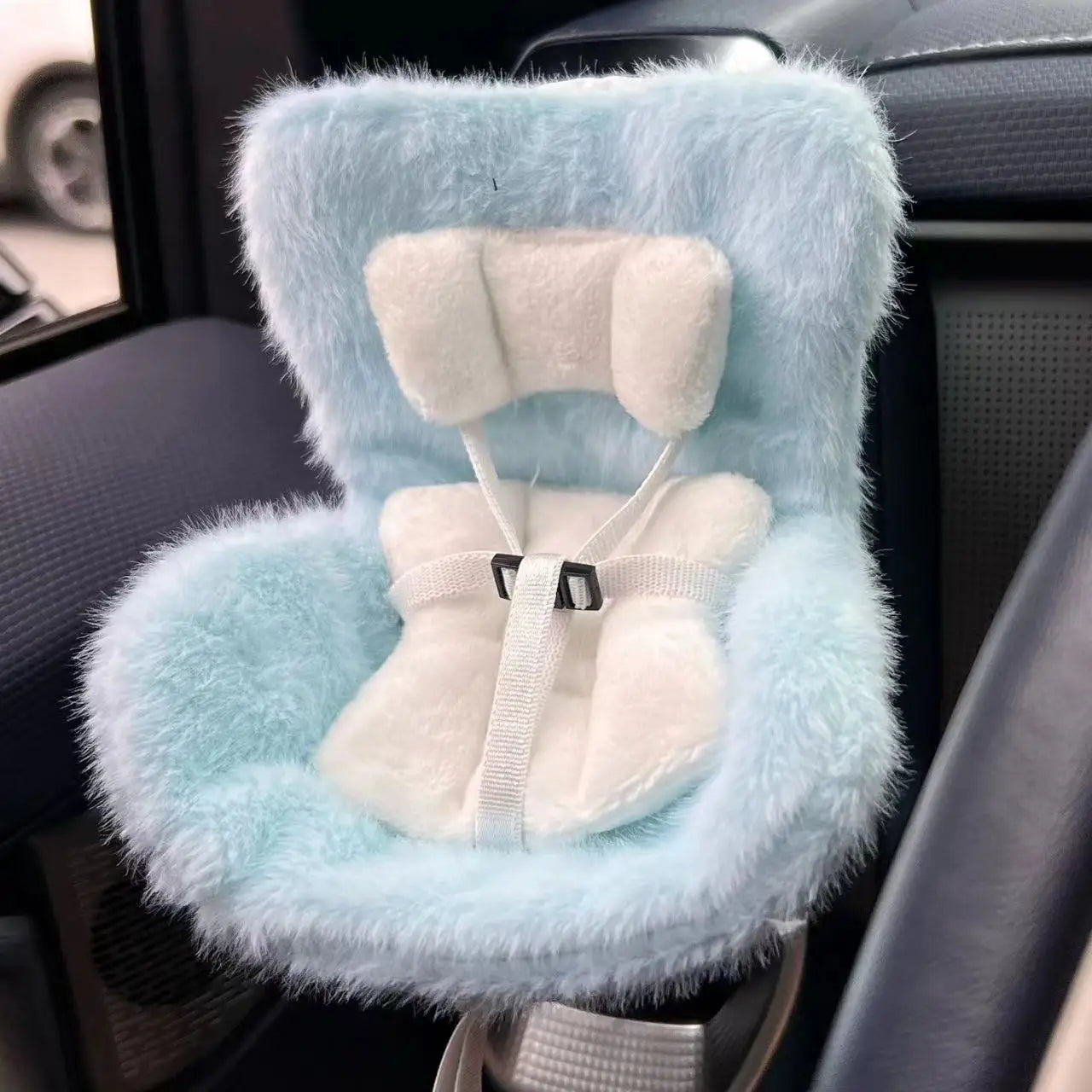 Labubu Doll Car Seat Decor