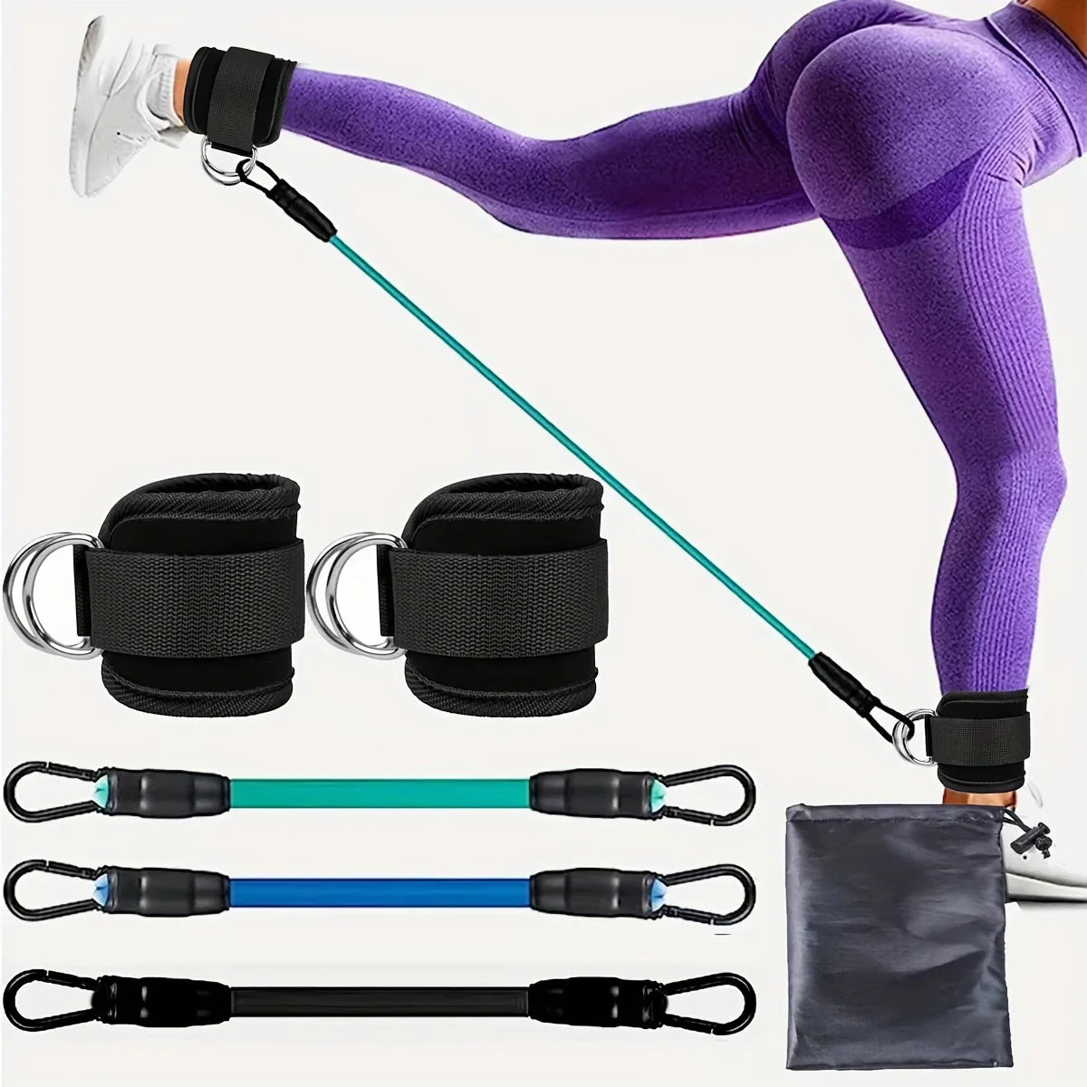 Elastic Ankle Resistance Belt Kit