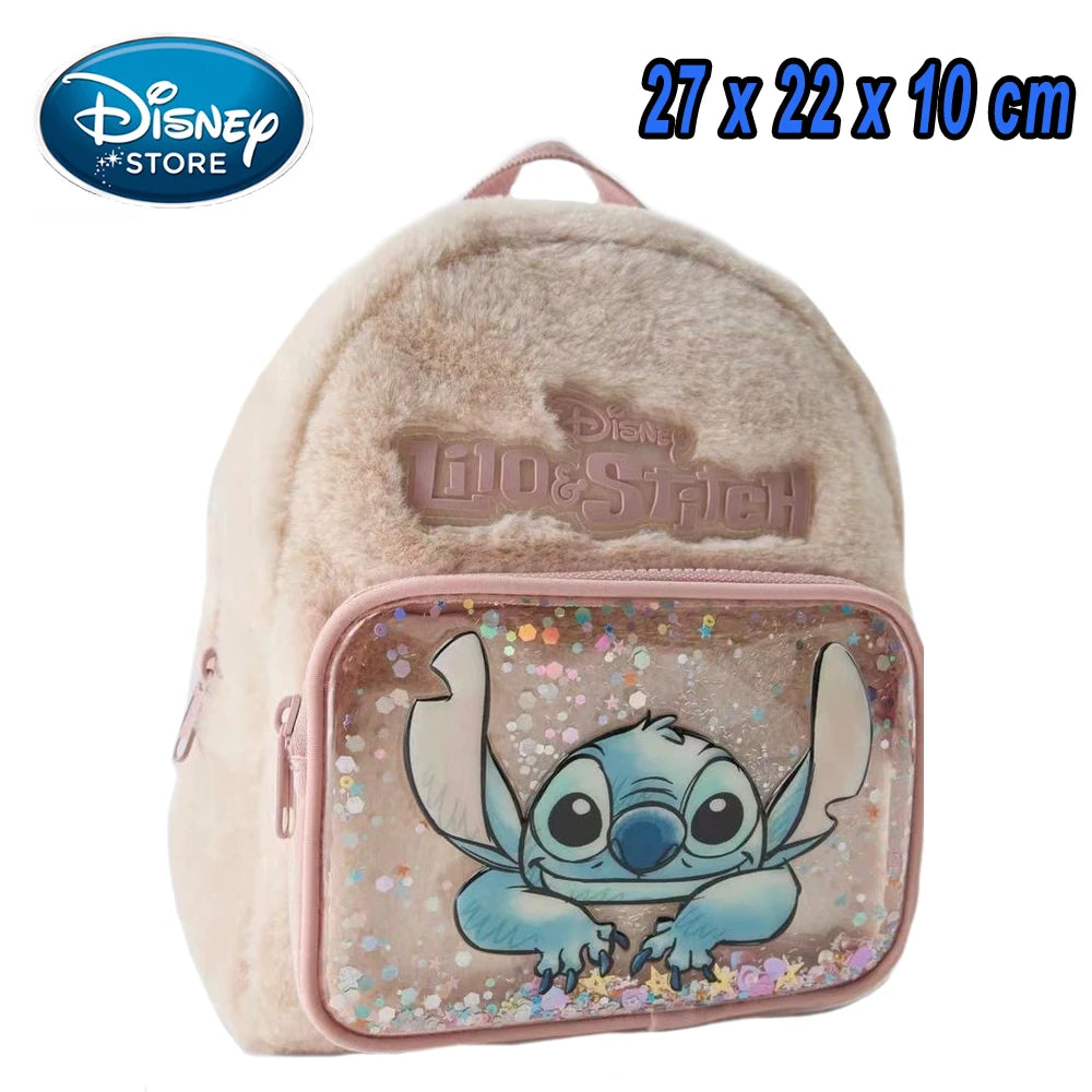 Disney Stitch Plush Student Backpack