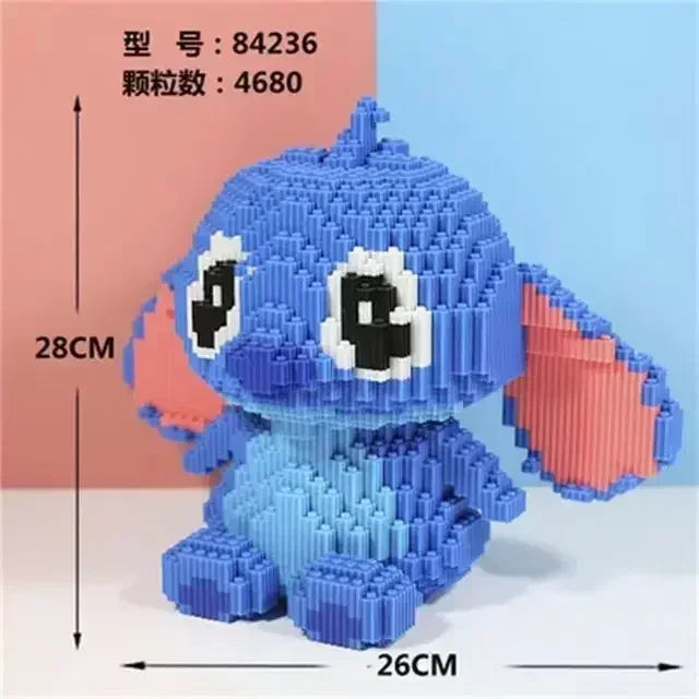 Stitch Giant Building Block Toy