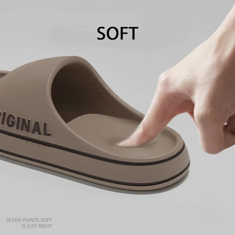 Feslishoet Women Letter Slippers