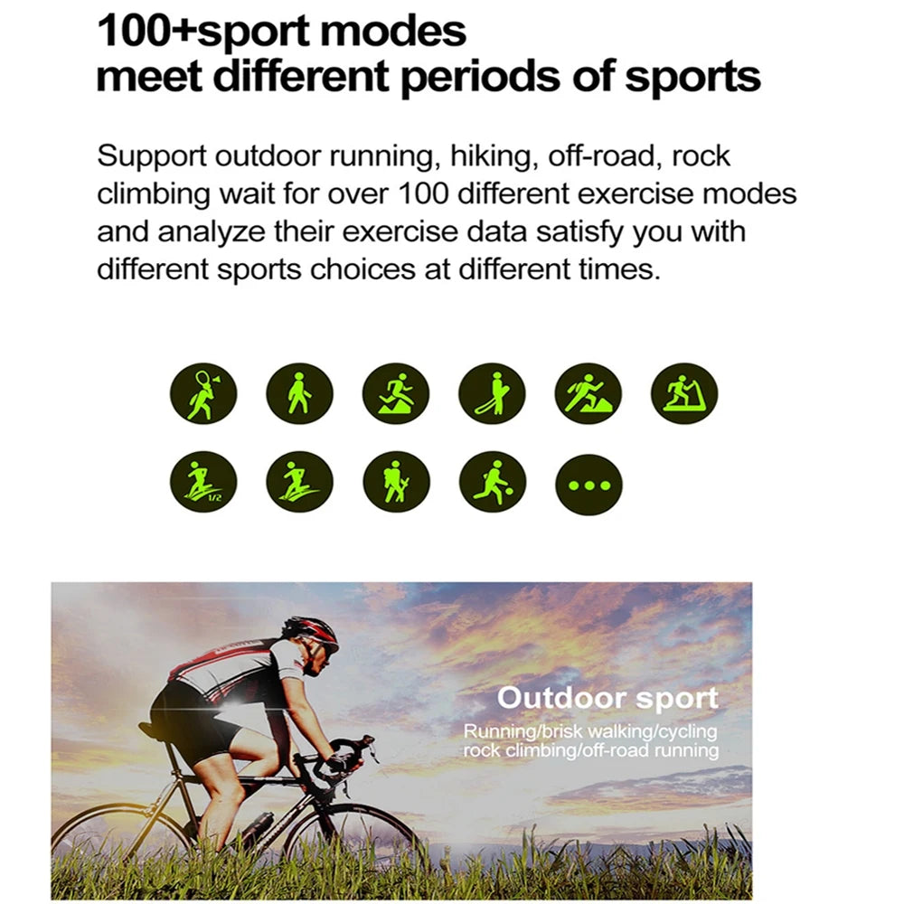 NFC GPS Smart Fitness Watch