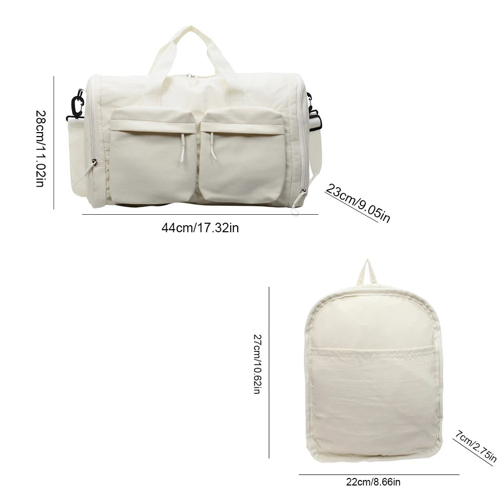 Casual Waterproof Foldable Gym Bag